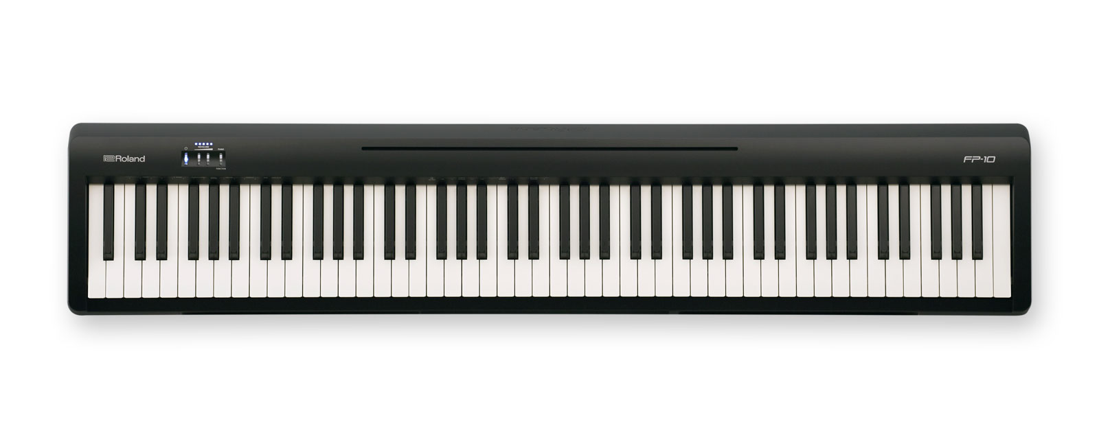 Roland FP-10 Black, вид сверху